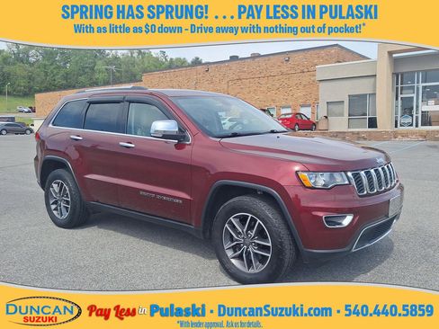 Used 2019 Jeep Grand Cherokee Limited w/ Trailer Tow Group IV AWD/4WD image 1