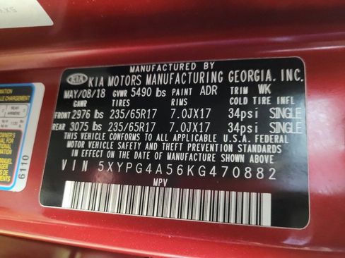 Used 2019 Kia Sorento FWD V6 w/ LX V6 Convenience Package image 33