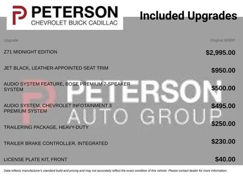 Certified 2019 Chevrolet Colorado Z71 w/ Z71 Midnight Edition AWD/4WD image 11