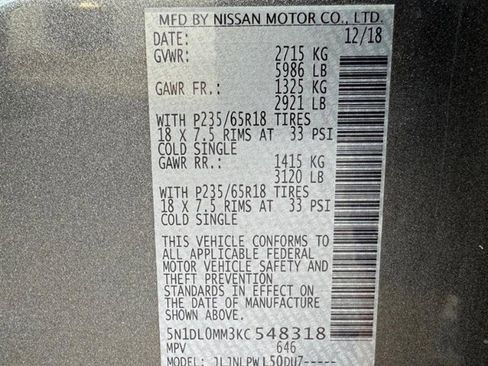 Used 2019 INFINITI QX60 Pure image 37