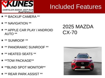 Used 2025 MAZDA CX-70 Plug-In Hybrid w/ Premium Pkg