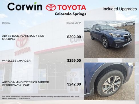 Used 2021 Subaru Outback Touring XT AWD/4WD image 7