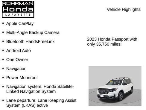 Used 2023 Honda Passport TrailSport image 7