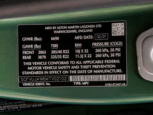 Used 2021 Aston Martin DBX image 68