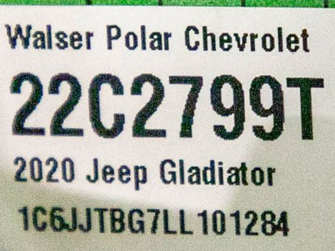 Used 2020 Jeep Gladiator Rubicon AWD/4WD image 27