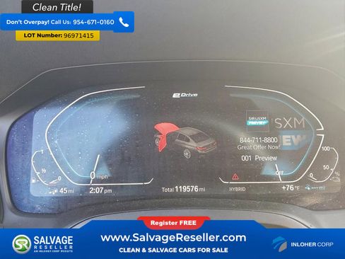 Used 2021 BMW 330e w/ Convenience Package image 12