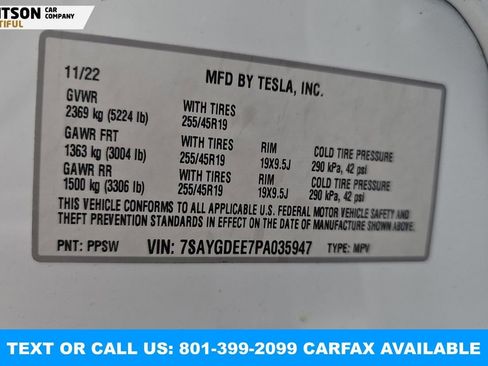 Used 2023 Tesla Model Y Long Range AWD/4WD image 11