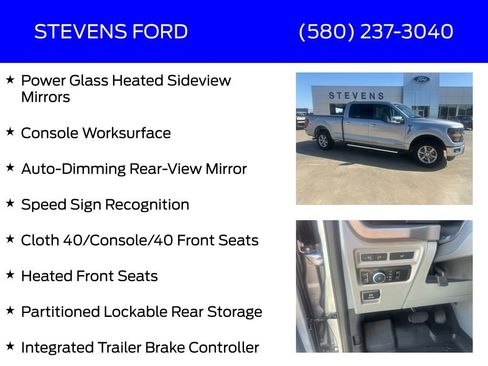 Used 2024 Ford F150 XLT w/ Equipment Group 302A MID image 24