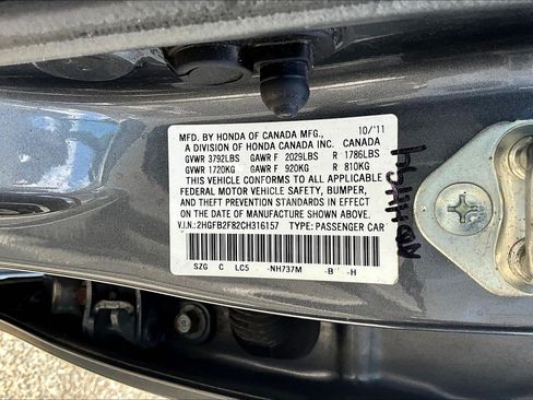Used 2012 Honda Civic EX image 33