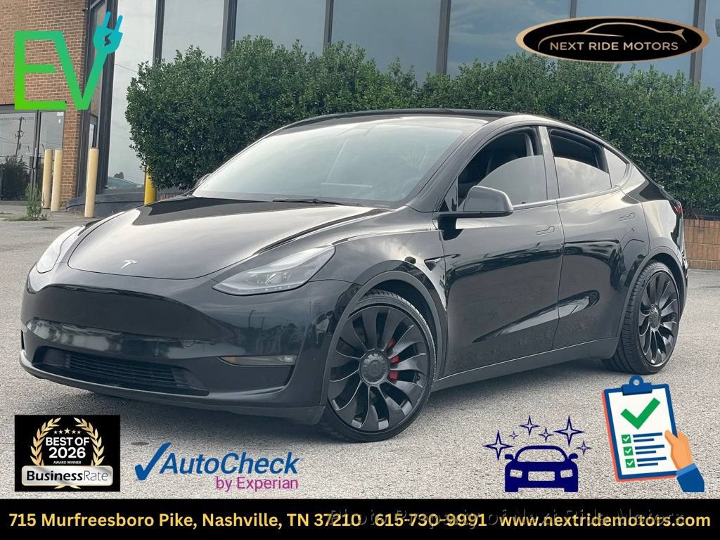 Used 2021 Tesla Model Y Performance AWD/4WD image 1