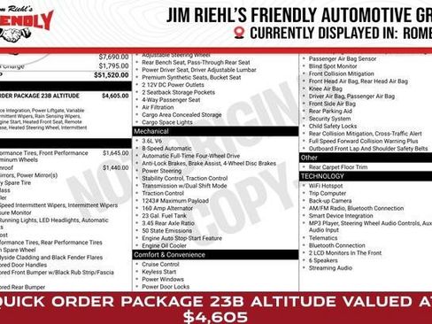 Used 2023 Jeep Grand Cherokee Altitude AWD/4WD image 1