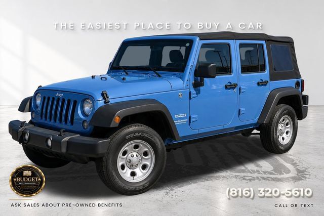 Used 2018 Jeep Wrangler Unlimited Sport w/ Connectivity Group AWD/4WD image 1