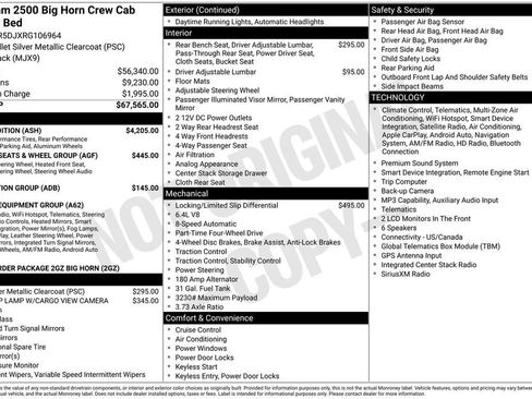 Used 2024 RAM 2500 Big Horn w/ Night Edition AWD/4WD image 11