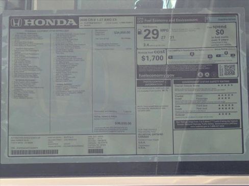 New 2026 Honda CR-V EX image 17