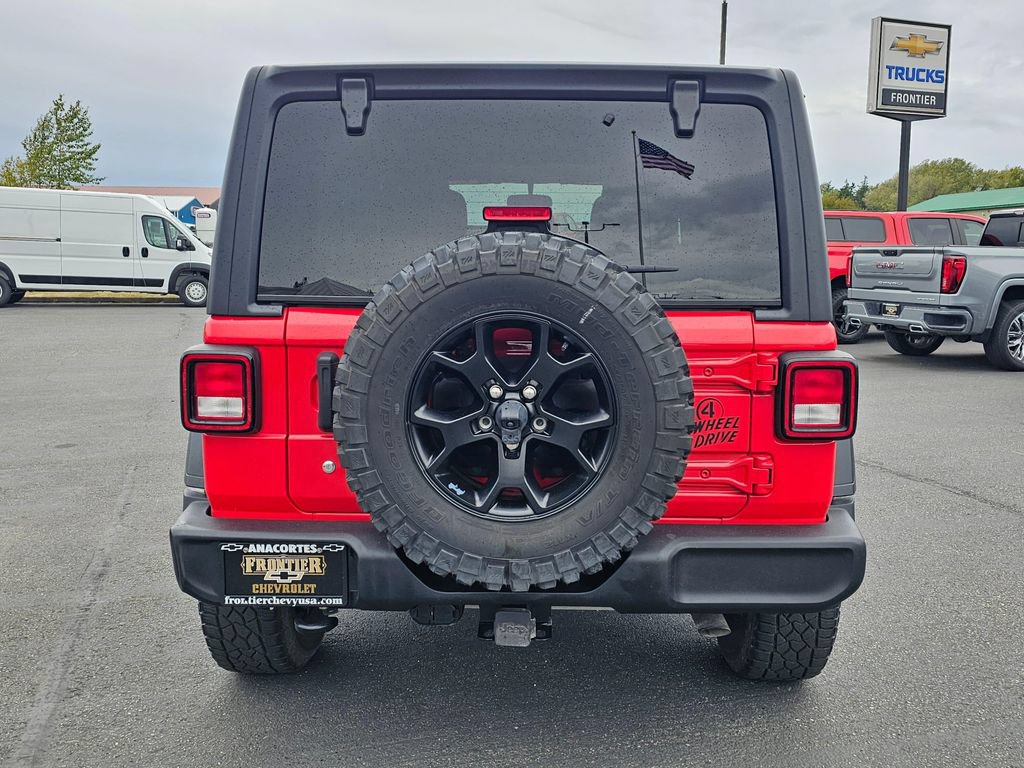 Used 2021 Jeep Wrangler Unlimited Sport AWD/4WD image 4