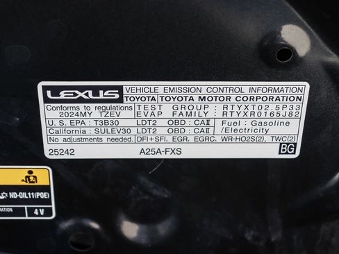 Certified 2024 Lexus NX 450h+ AWD w/ Vision Package image 29