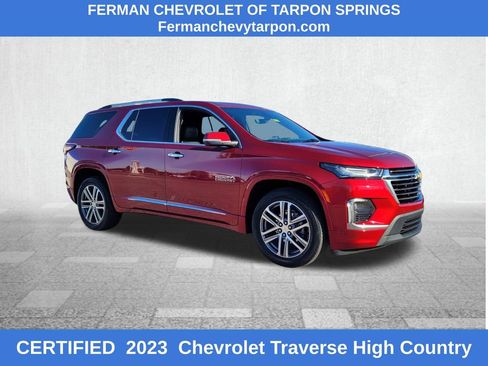 Certified 2023 Chevrolet Traverse High Country w/ LPO, Floor Liner Package image 1