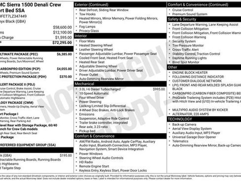 Used 2020 GMC Sierra 1500 Denali w/ Denali Ultimate Package AWD/4WD image 12