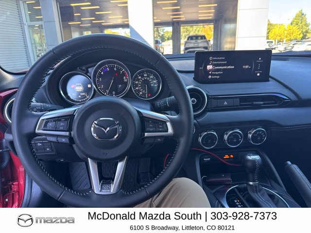 Used 2025 MAZDA MX-5 Miata RF Grand Touring w/ Weather Package RWD image 8