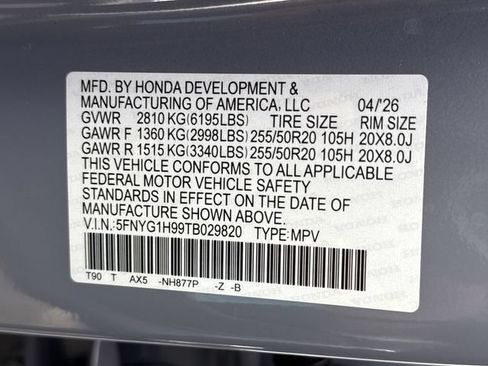 Used 2026 Honda Pilot Black Edition image 19