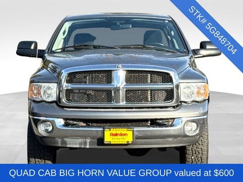 Used 2005 Dodge Ram 2500 Truck SLT w/ Quad Cab Big Horn Value Group image 2