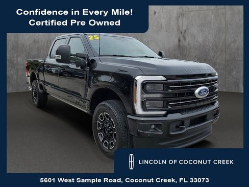 Used 2025 Ford F250 Platinum image 1