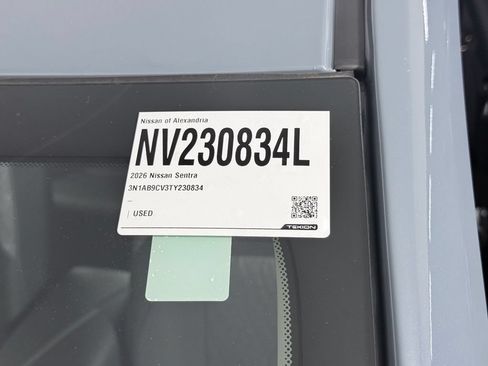 Certified 2026 Nissan Sentra SV w/ SV Convenience Package FWD image 36