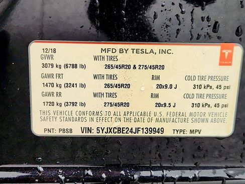 Used 2018 Tesla Model X 100D image 13