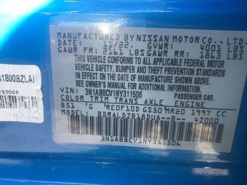 Used 2022 Nissan Sentra SV w/ All-Weather Package FWD image 23