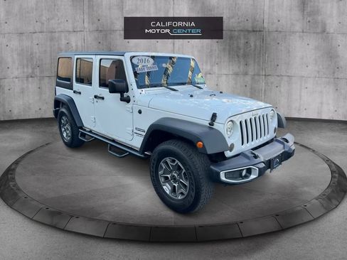 Used 2016 Jeep Wrangler Unlimited Sport w/ Connectivity Group AWD/4WD image 1