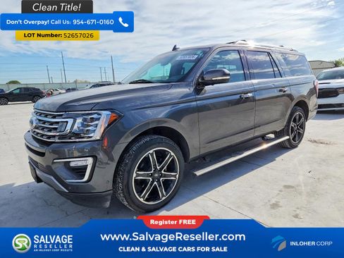 Used 2020 Ford Expedition Max Limited w/ Texas Edition Package RWD image 1