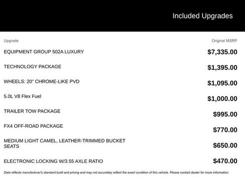 Certified 2018 Ford F150 Lariat w/ Equipment Group 502A Luxury image 2