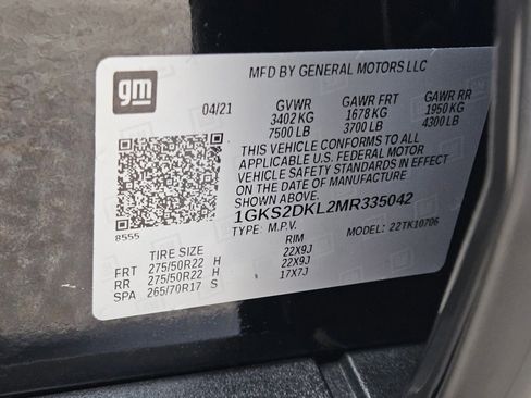 Used 2021 GMC Yukon Denali w/ Denali Premium Package image 36