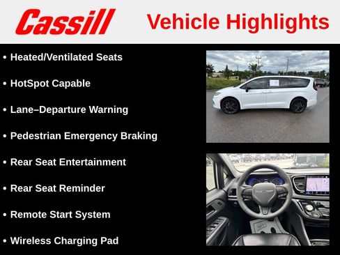 Used 2023 Chrysler Pacifica Limited w/ Uconnect Theater Family Group AWD/4WD image 14
