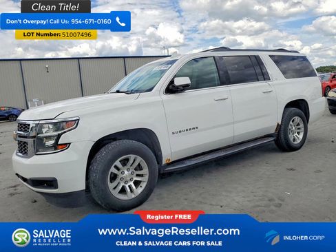 Used 2015 Chevrolet Suburban LT w/ Max Trailering Package AWD/4WD image 1