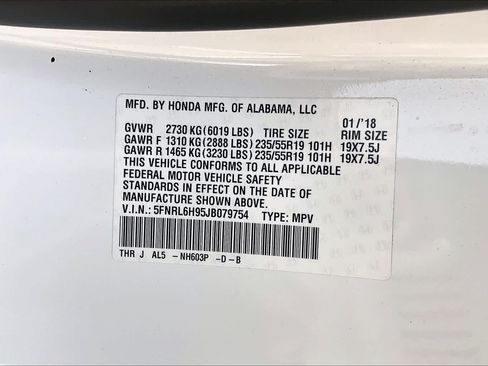 Used 2018 Honda Odyssey Elite image 35