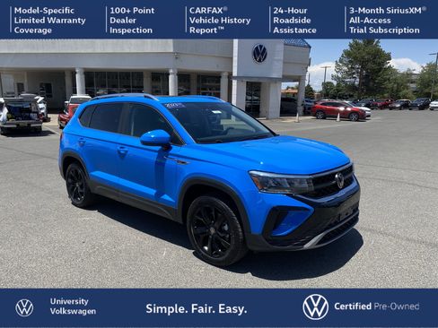 Certified 2023 Volkswagen Taos SE w/ Panoramic Sunroof Package FWD image 1