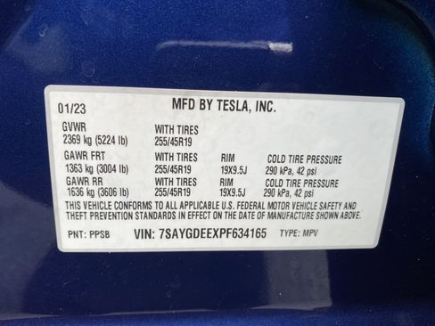 Used 2023 Tesla Model Y Long Range AWD/4WD image 36