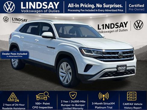 Used 2022 Volkswagen Atlas Cross Sport SE AWD/4WD image 1