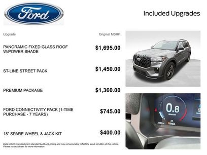 New 2026 Ford Explorer ST-Line w/ ST-Line Street Pack