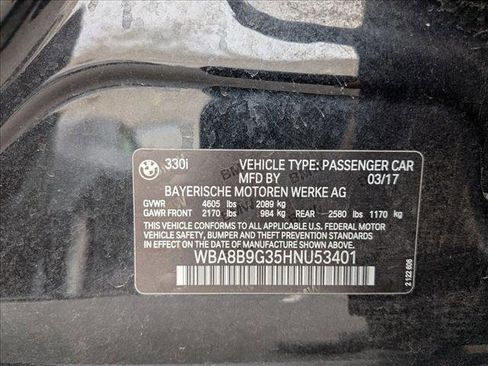 Used 2017 BMW 330i Sedan RWD image 16