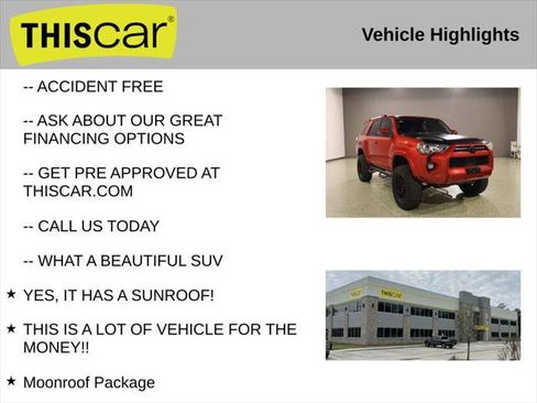 Used 2022 Toyota 4Runner SR5 Premium w/ Moonroof Package AWD/4WD image 9