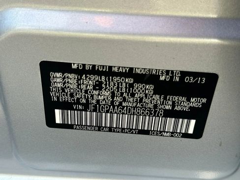 Used 2013 Subaru Impreza 2.0i AWD/4WD image 37