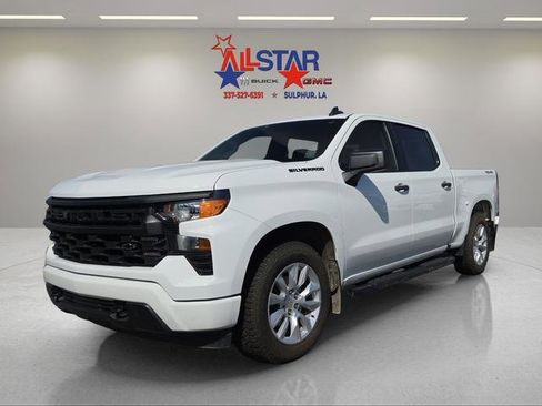 Used 2023 Chevrolet Silverado 1500 Custom w/ LPO, Dark Essentials Package image 3