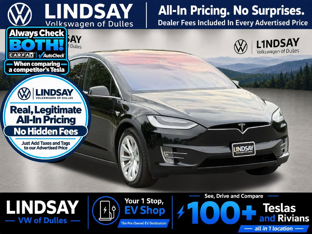 Used 2017 Tesla Model X 75D AWD/4WD image 1
