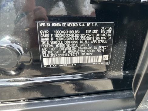 New 2026 Honda HR-V Sport image 13