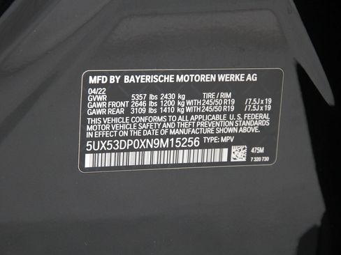 Certified 2022 BMW X3 xDrive30i w/ Premium Package 2 image 24