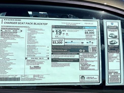 New 2026 Dodge Charger Scat Pack w/ Blacktop Package AWD/4WD image 16
