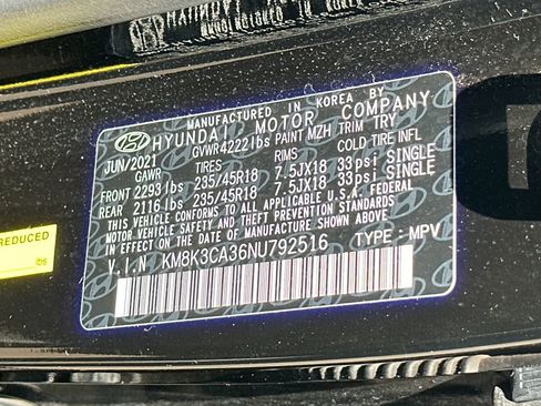 Used 2022 Hyundai Kona N Line AWD/4WD image 22