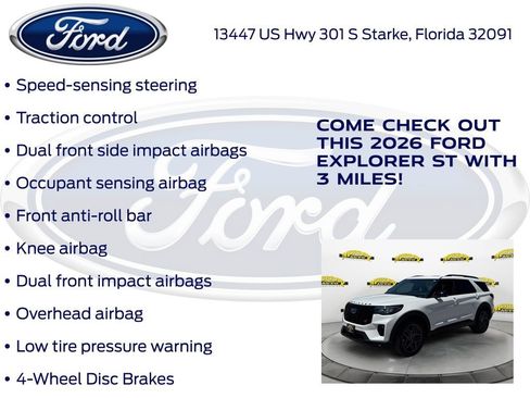 New 2026 Ford Explorer ST RWD image 25